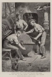 On the Way to the Front, Preparing for Action